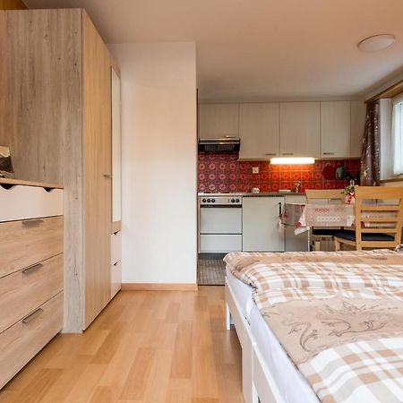 Haus Alpenblick Apartment Saas-Grund Exterior photo